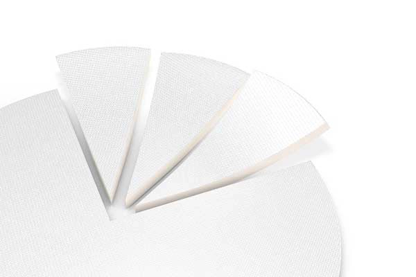 LIQUEEL® - Detailansicht Perforation und Schaumsegmente