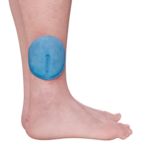 LIQUEEMAX® - Beispielanwendung: Unterschenkel (plan)